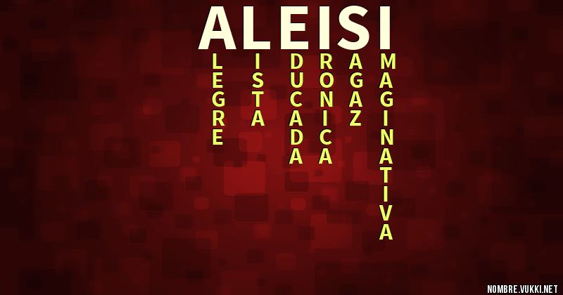 Acróstico aleisi