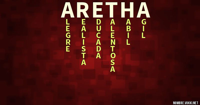 Acróstico aretha