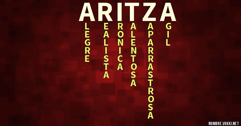 Acróstico aritza