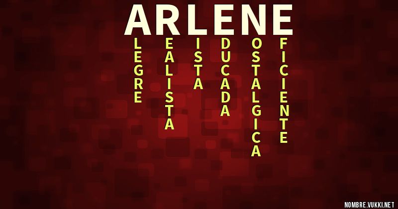 Acróstico arlene