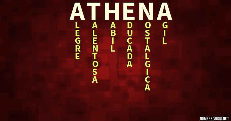 Acróstico athena