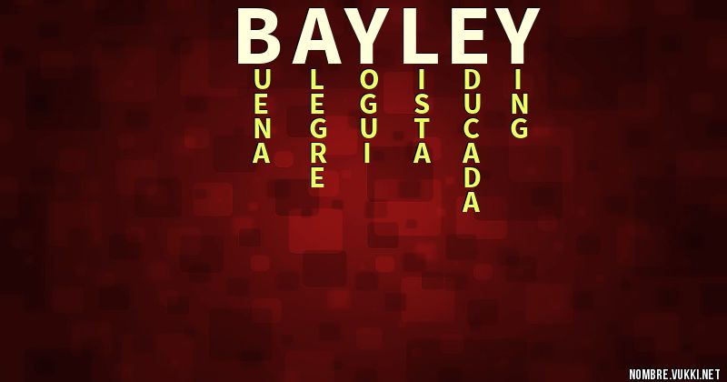 Acróstico bayley
