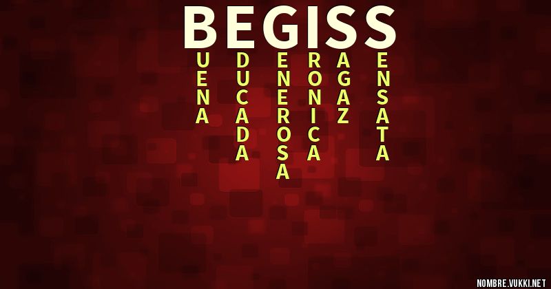 Acróstico begiss