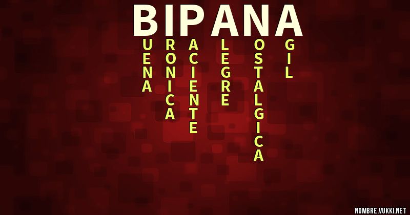 Acróstico bipana