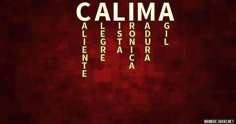 Acróstico calima