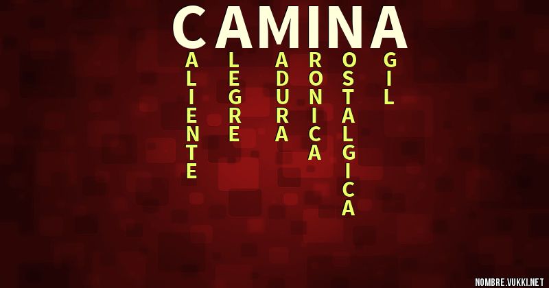 Acróstico camiña