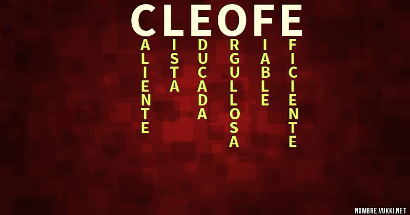 Acróstico cleofe