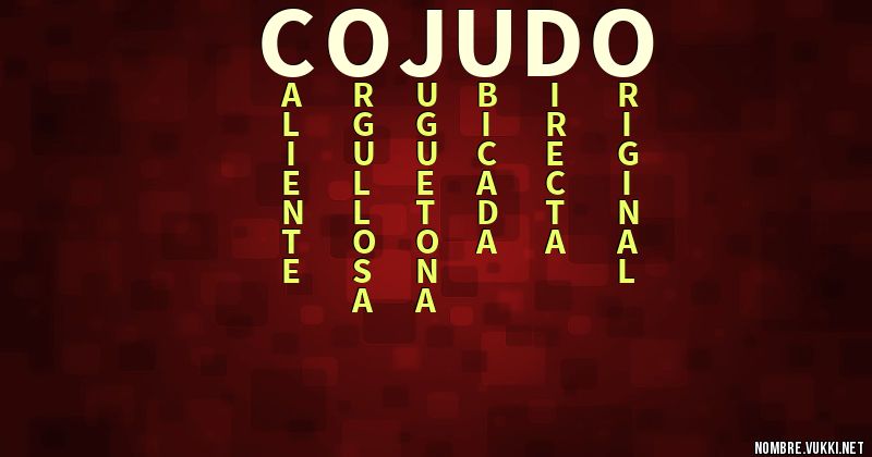 Acróstico cojudo