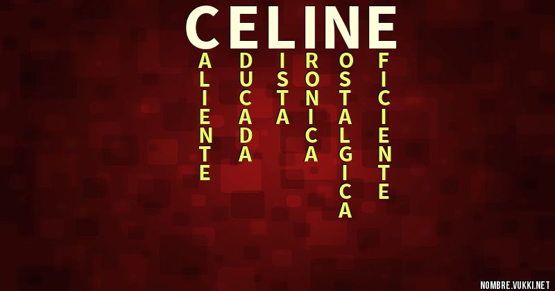 Celine nombre discount significado