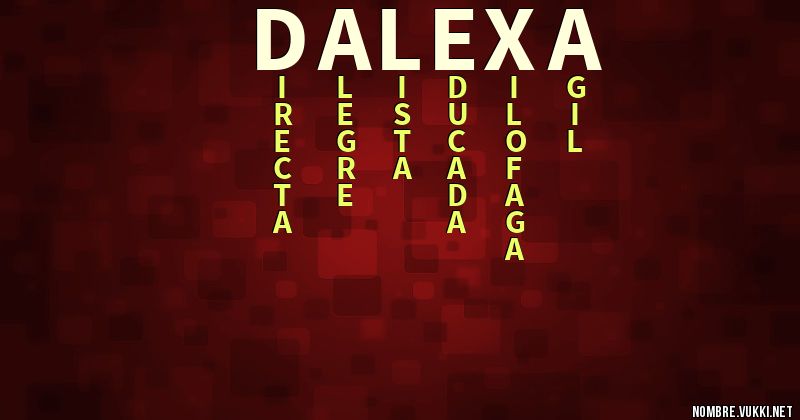 Acróstico dalexa