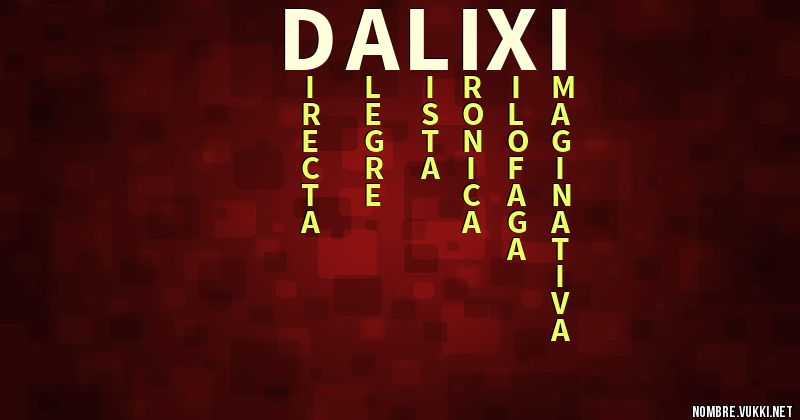 Acróstico dalixi