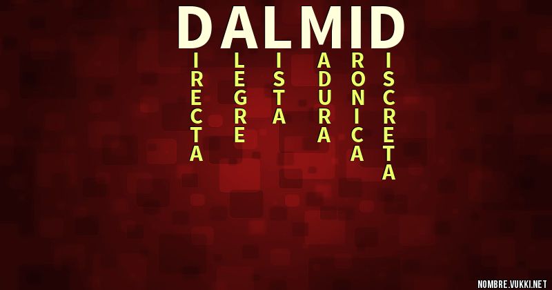 Acróstico dalmid