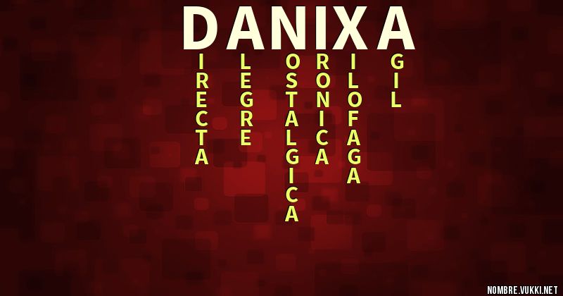 Acróstico danixa