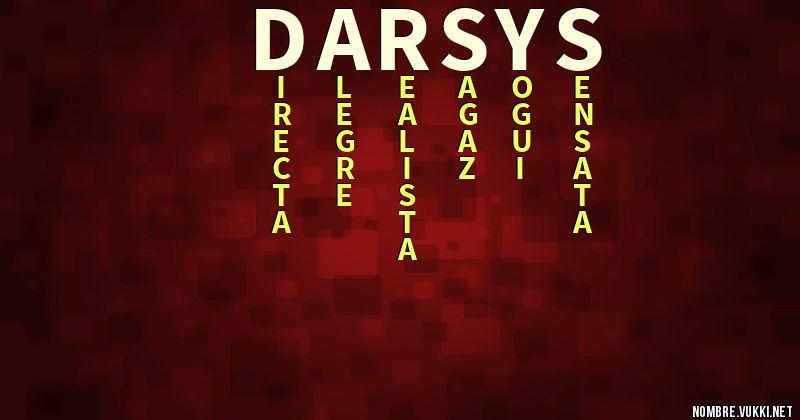 Acróstico darsys