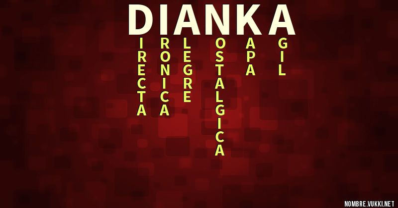Acróstico dianka
