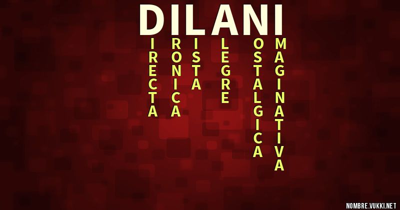 Acróstico dilani