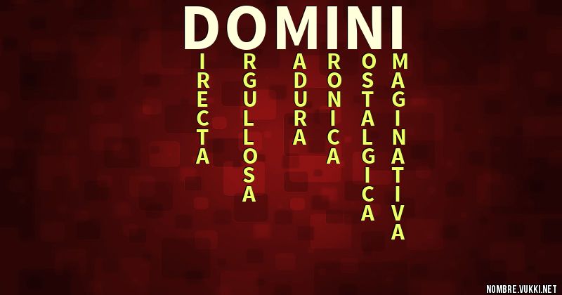 Acróstico domini