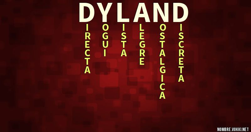 Acróstico dyland