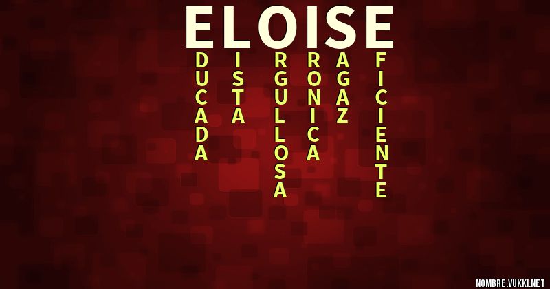 Acróstico eloise