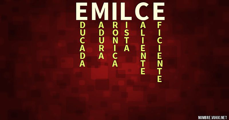 Acróstico emilce