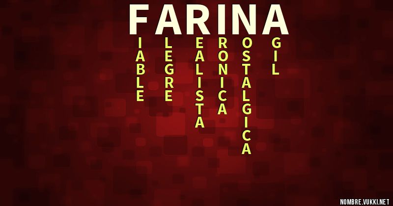 Acróstico fariña