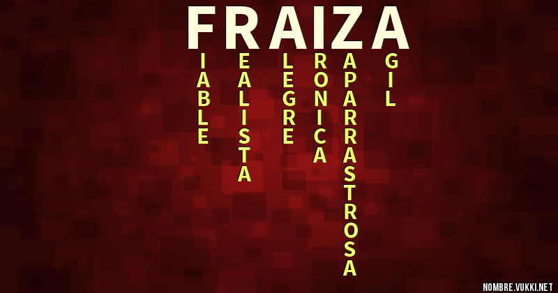 Acróstico fraiza