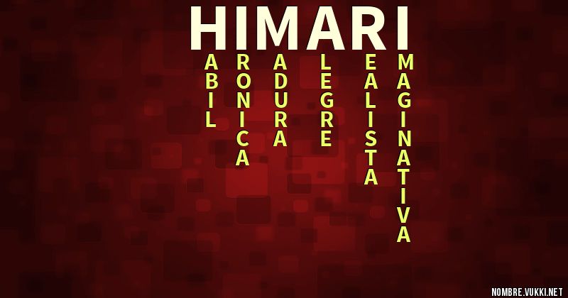 Acróstico himari