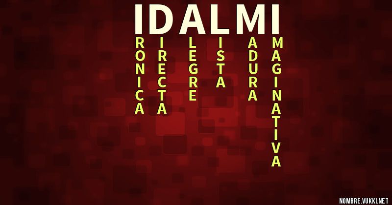 Acróstico idalmi