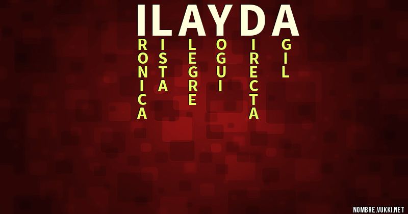 Acróstico ilayda