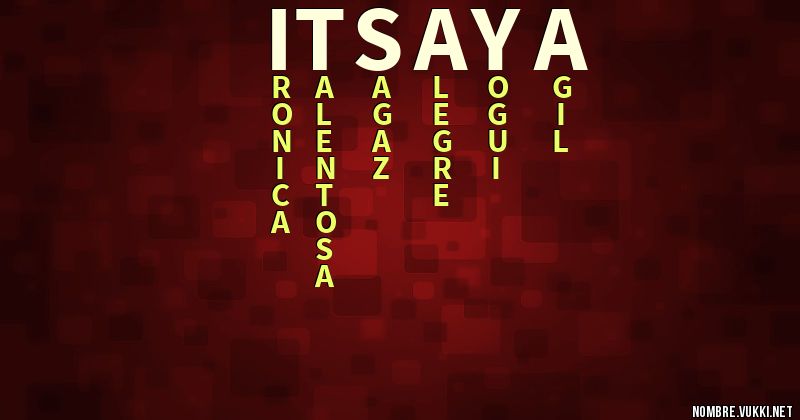 Acróstico itsaya