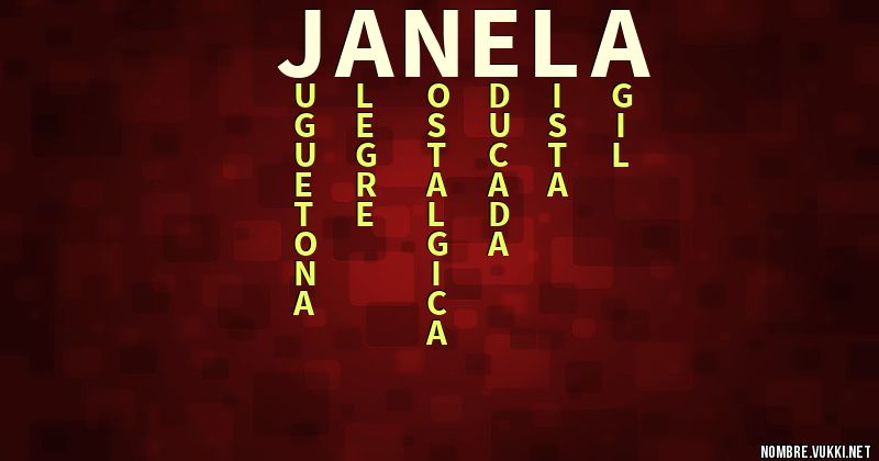 Acróstico janela