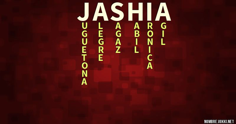 Acróstico jashia