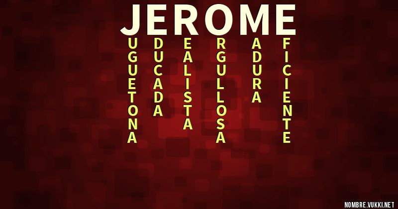 Acróstico jerome