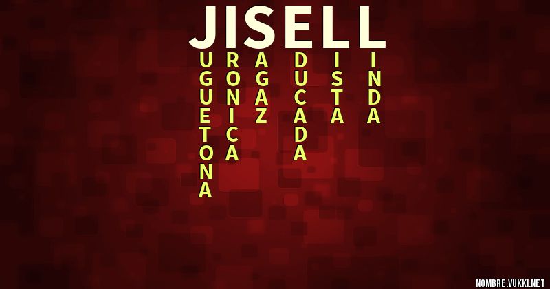 Acróstico jisell