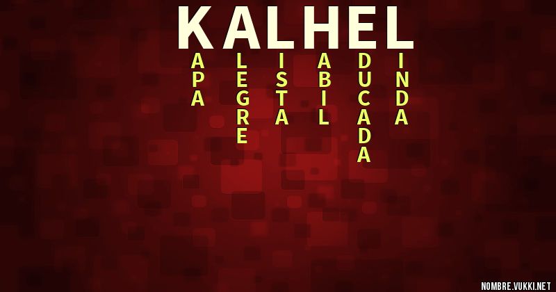 Acróstico kalhel