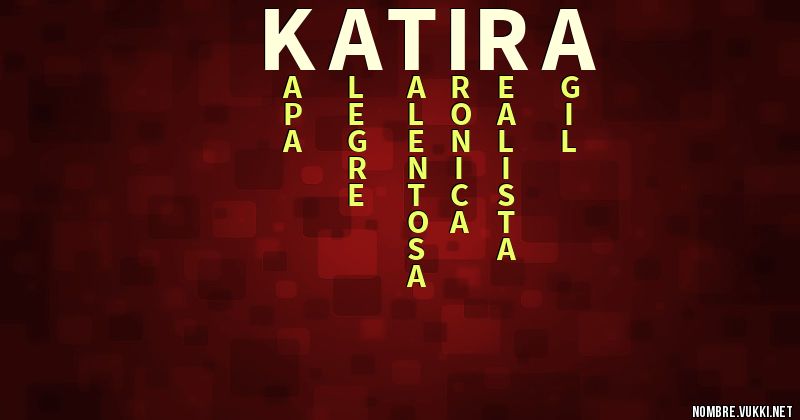 Acróstico katira