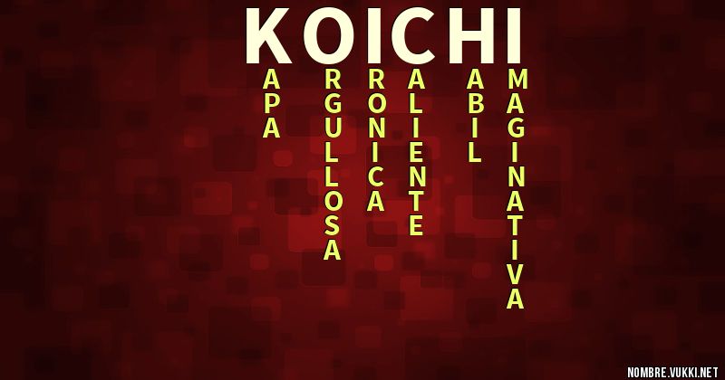 Acróstico koichi