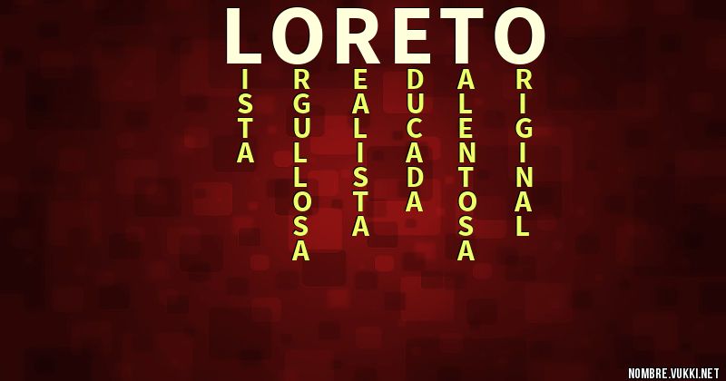 Acróstico loreto