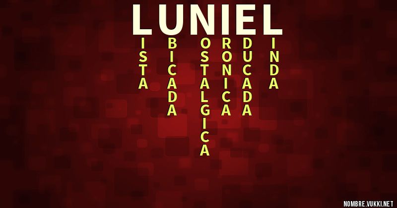 Acróstico luniel