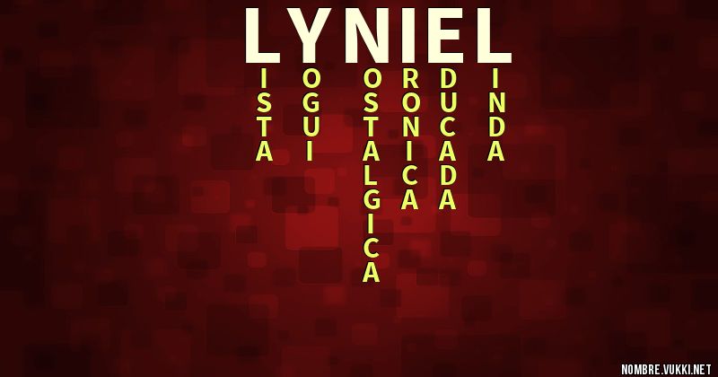 Acróstico lyniel