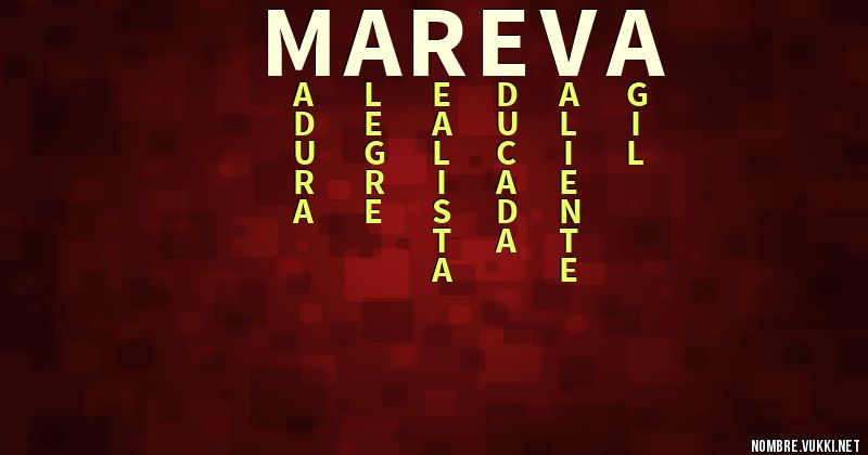 Acróstico mareva