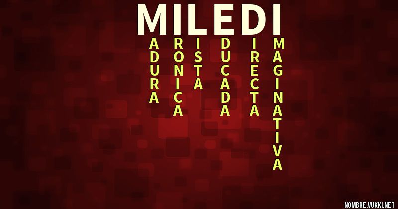 Acróstico miledi