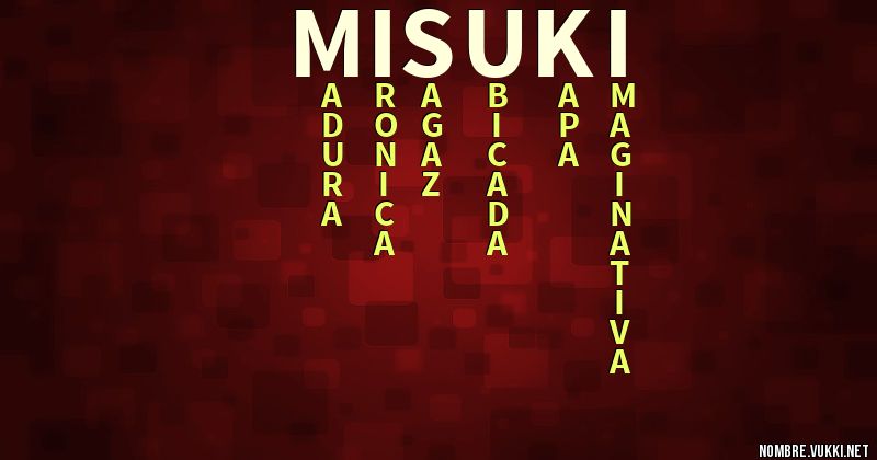 Acróstico misuki