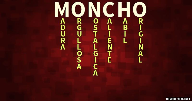 Acróstico moncho