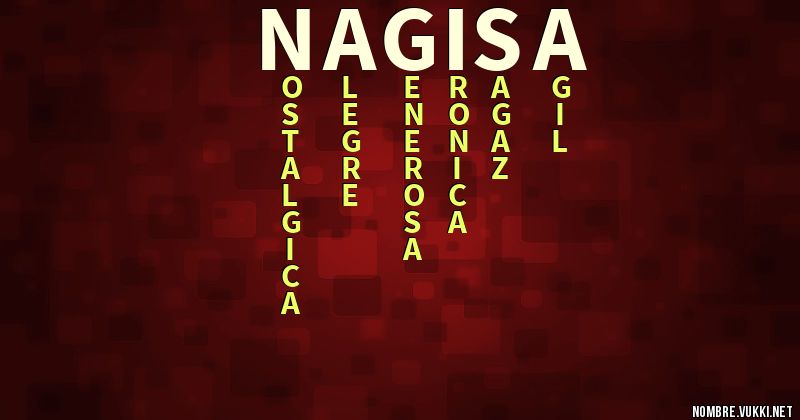 Acróstico nagisa