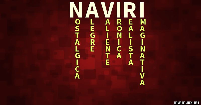 Acróstico naviri