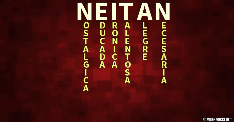 Acróstico neitan