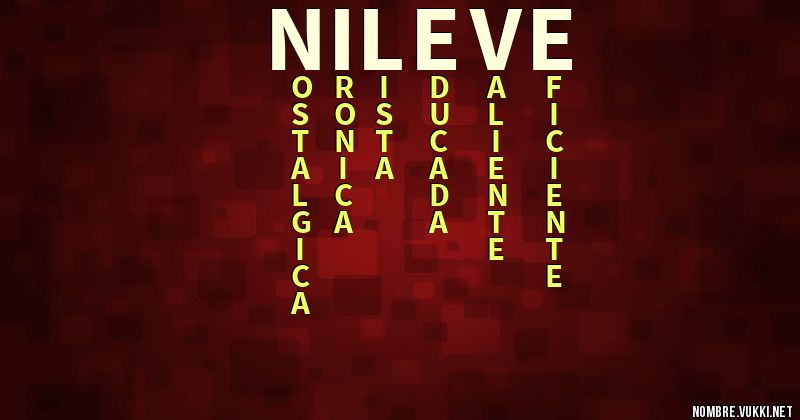 Acróstico nileve