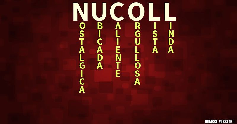 Acróstico nucoll