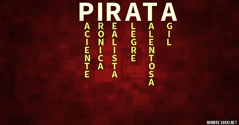 Acróstico pirata